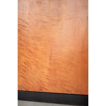 黒枠 虎斑 巨大一枚板の帯戸　B1070 