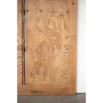 自然木の板戸 2枚1組　B1071 