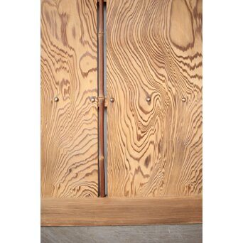 自然木の板戸 2枚1組　B1071 
