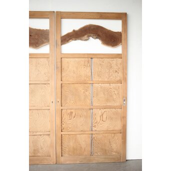 自然木の板戸 2枚1組　B1071 
