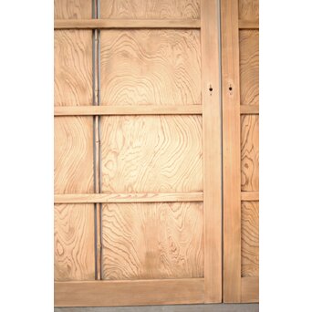 自然木の板戸 2枚1組　B1071 