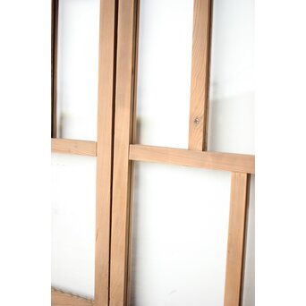 中型 総クリアガラス戸 4枚1組　GD0223 