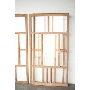 中型 総クリアガラス戸 4枚1組　GD0223 