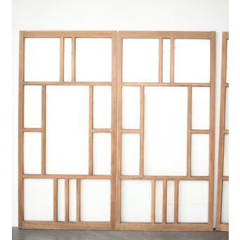 中型 総クリアガラス戸 4枚1組　GD0223 