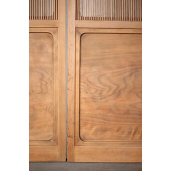 背面ガラス 極細格子戸 2枚1組　L1130Y 