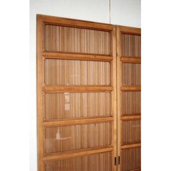 背面ガラス 極細格子戸 2枚1組　L1130Y 