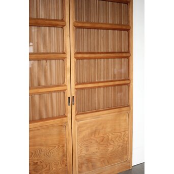 背面ガラス 極細格子戸 2枚1組　L1130Y 