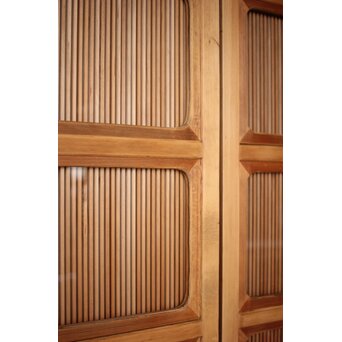 背面ガラス 極細格子戸 2枚1組　L1130Y 