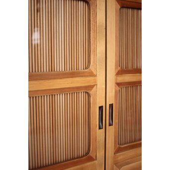 背面ガラス 極細格子戸 2枚1組　L1130Y 