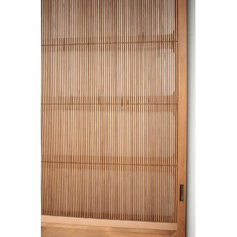 背面ガラス 極細格子戸 2枚1組　L1130Y 