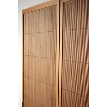 背面ガラス 極細格子戸 2枚1組　L1130Y 