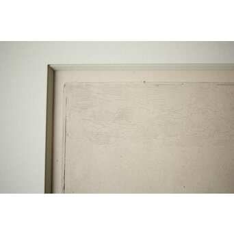 Jacques Callot  ジャックカロ View of the Pont-Neuf 銅版画　Z517 