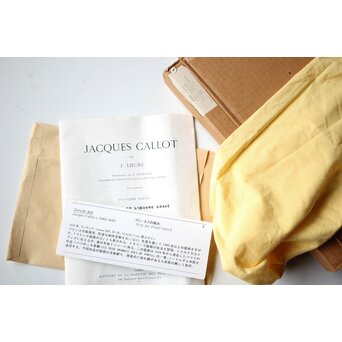 Jacques Callot  ジャックカロ View of the Pont-Neuf 銅版画　Z517 