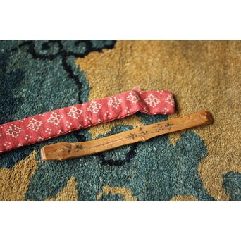 松枝不入 雪月花 竹茶箱　Q364 