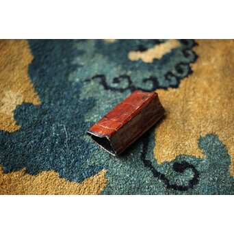 松枝不入 雪月花 竹茶箱　Q364 