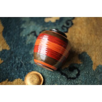 松枝不入 雪月花 竹茶箱　Q364 