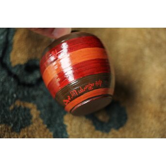 松枝不入 雪月花 竹茶箱　Q364 