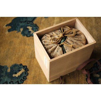 松枝不入 雪月花 竹茶箱　Q364 