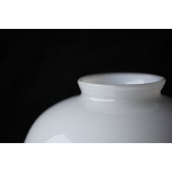 乳白吹雪ガラス電笠 照明　A474 
