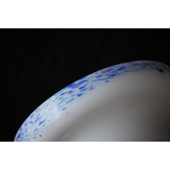 乳白吹雪ガラス電笠 照明　A474 