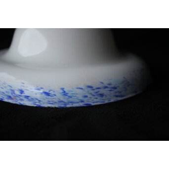 乳白吹雪ガラス電笠 照明　A474 