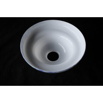 乳白吹雪ガラス電笠 照明　A474 