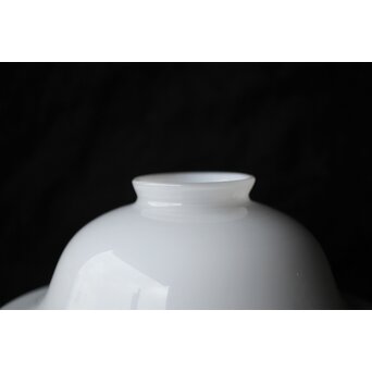 乳白吹雪ガラス電笠 照明　A474 