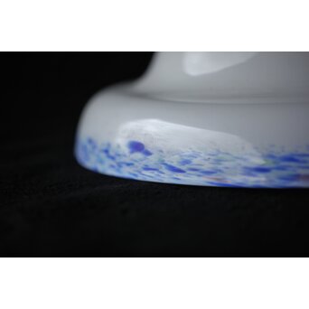 乳白吹雪ガラス電笠 照明　A474 