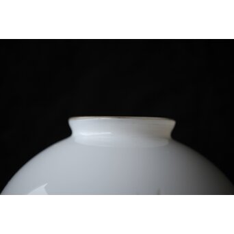 乳白色 外切子電笠 照明　A475 