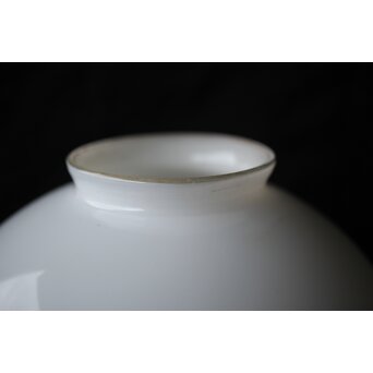 乳白色 外切子電笠 照明　A475 