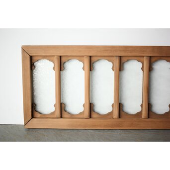 小型 装飾にかわガラス欄間　R0408 