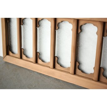 小型 装飾にかわガラス欄間　R0408 