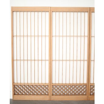 七宝紋 白木書院 4枚1組　R0409 