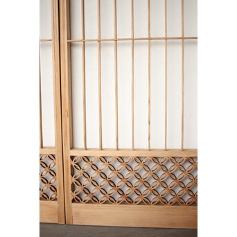 七宝紋 白木書院 4枚1組　R0409 