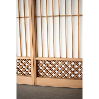 七宝紋 白木書院 4枚1組　R0409 