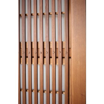 障子枠付 ダイアガラス細身格子戸　L1131 