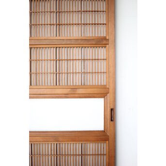 障子枠付 ダイアガラス細身格子戸　L1131 