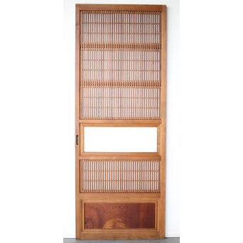 障子枠付 ダイアガラス細身格子戸　L1131