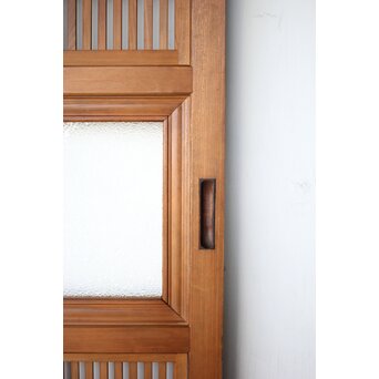 障子枠付 ダイアガラス細身格子戸　L1131 