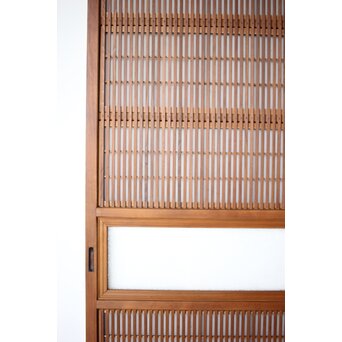 障子枠付 ダイアガラス細身格子戸　L1131 