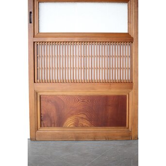 障子枠付 ダイアガラス細身格子戸　L1131 