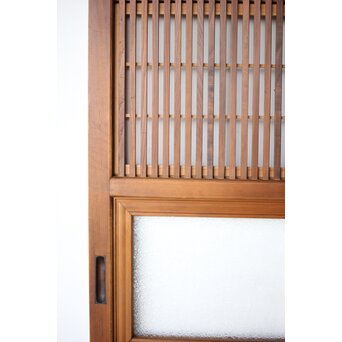 障子枠付 ダイアガラス細身格子戸　L1131 