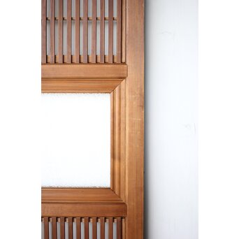 障子枠付 ダイアガラス細身格子戸　L1131 