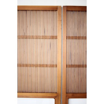 面取格子 細身格子戸 2枚1組　L1132 