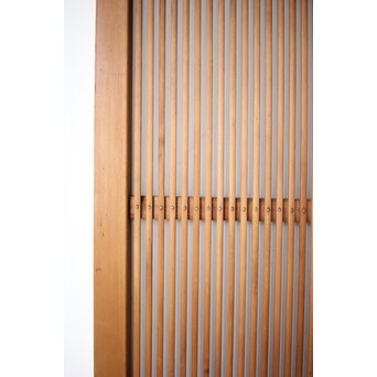 面取格子 細身格子戸 2枚1組　L1132 