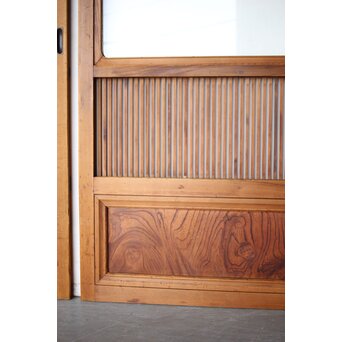 面取格子 細身格子戸 2枚1組　L1132 