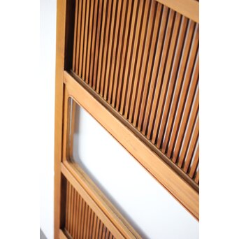 面取格子 細身格子戸 2枚1組　L1132 