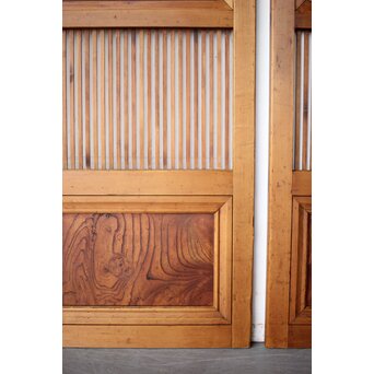 面取格子 細身格子戸 2枚1組　L1132 