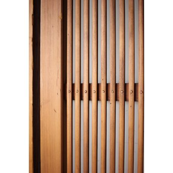 面取格子 細身格子戸 2枚1組　L1132 