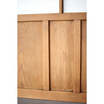 流水文 ダイア緑色ガラス戸　GD0228 